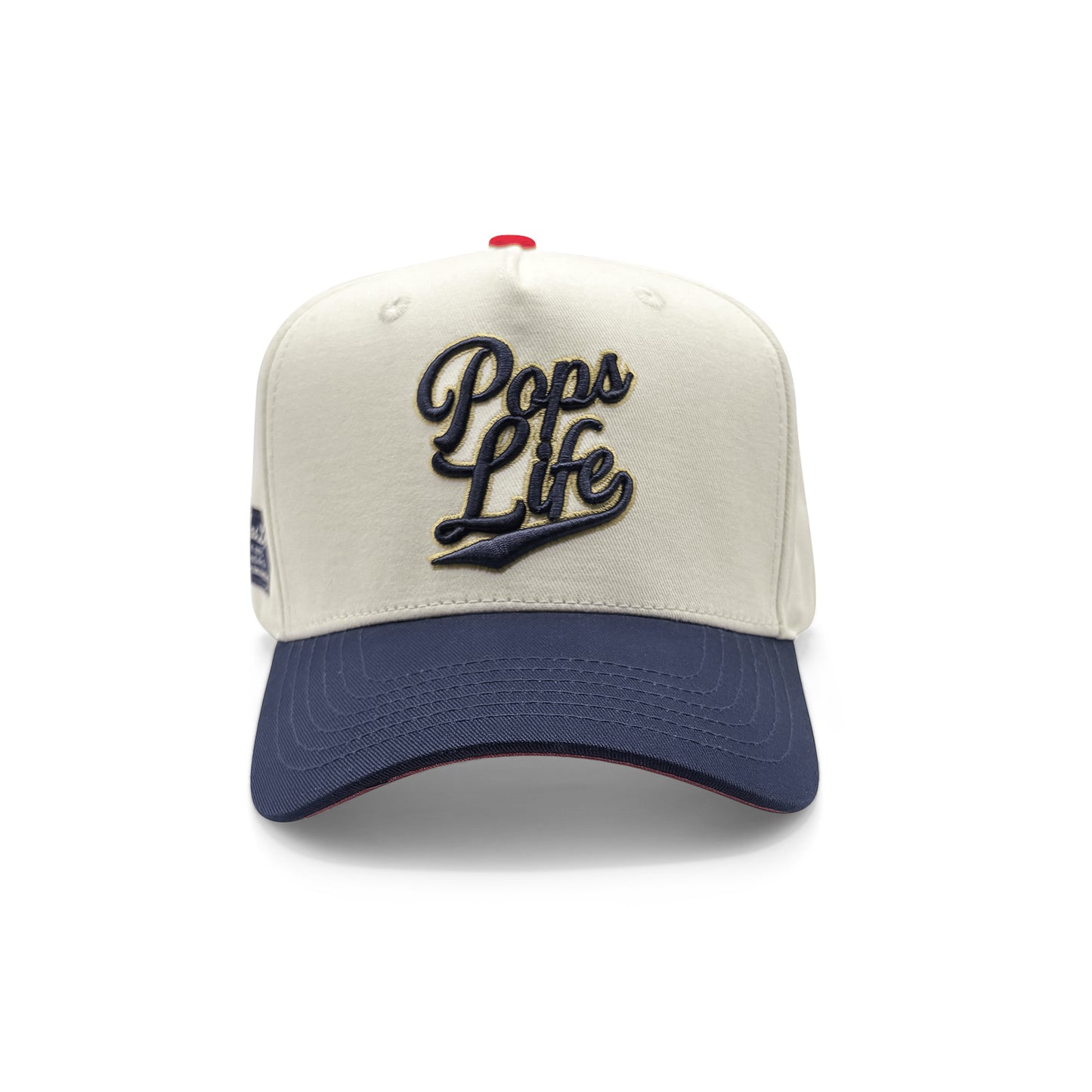 Pops Life Blue and Tan Dad Hat