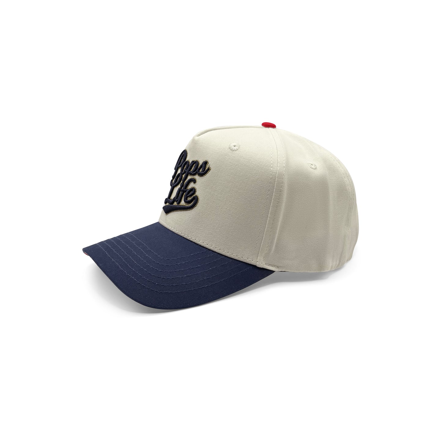 Pops Life Blue and Tan Dad Hat