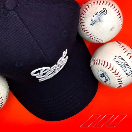 Pops Life dad hat with baseballs, emphasizing quality and cool design.