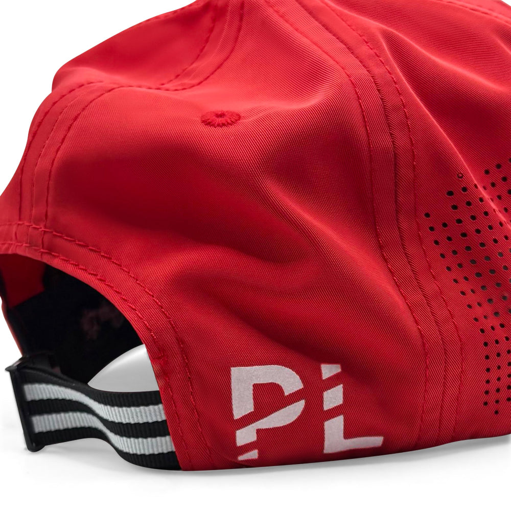 Pops Life Red and Black Athletic Hat